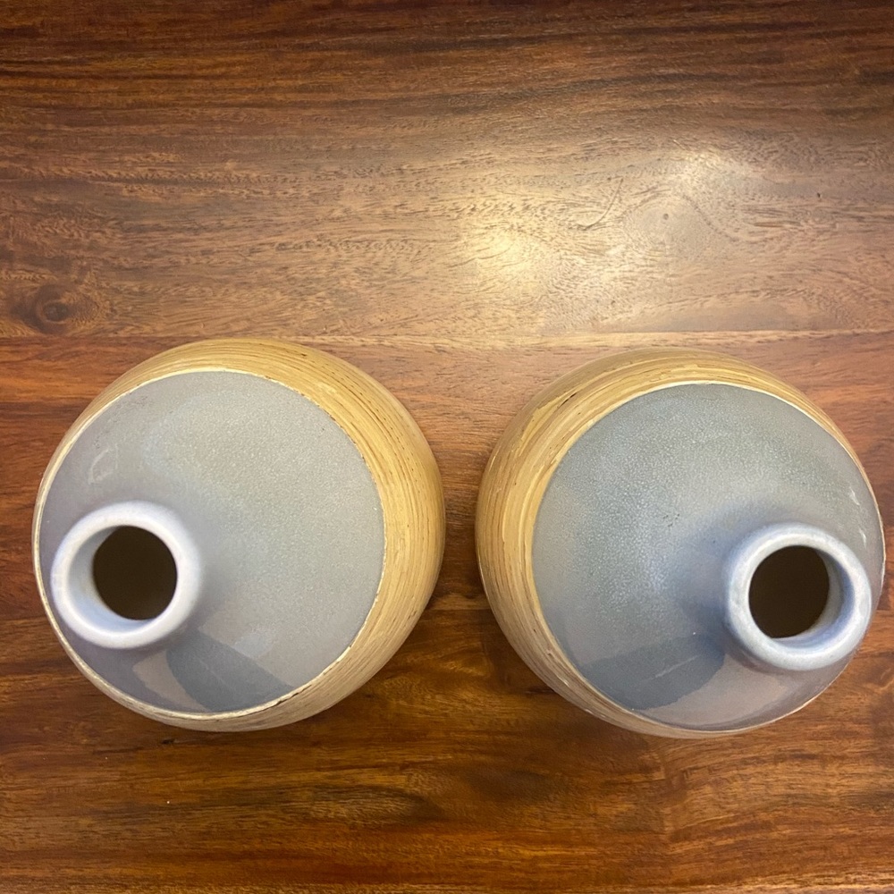 Set of ceramic decorative vases - Picture 4 of 4